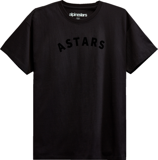Black ALPINESTARS Aptly Knit T-Shirt in 2XL from Bill's Exhausts, featuring a comfortable fit and classic design.
