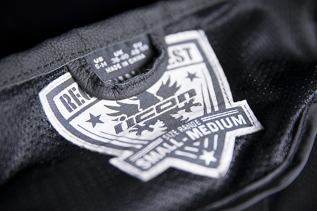 Black ICON Regulator™ D3O® vest in 4XL by Bill's Exhausts, featuring protective D3O® padding and adjustable fit.
