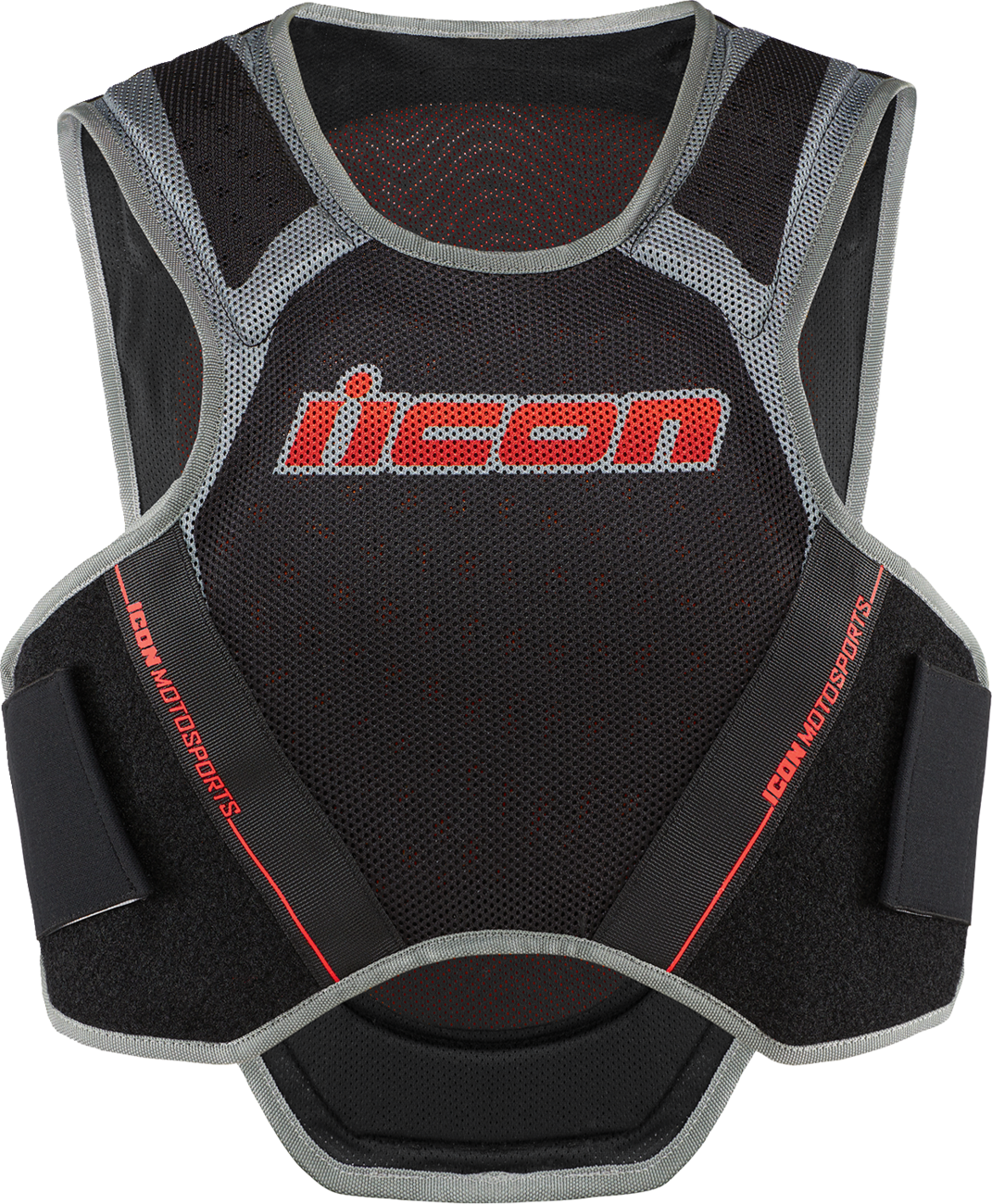 ICON Softcore™ Vest - Megabolt Black - XL/2XL 2702-0283 - Howling Moto