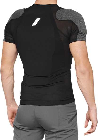 Black Bill's Exhausts 100% Tarka Guard short sleeve vest in 2XL size, featuring a comfortable fit and durable design.