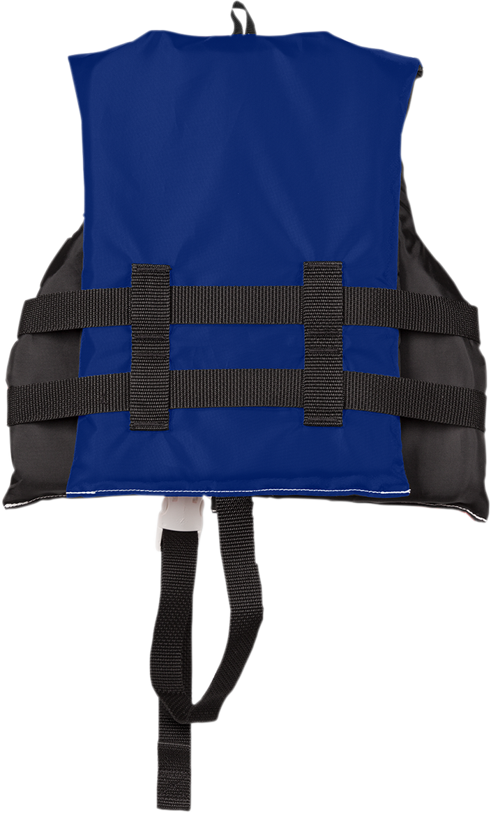 Child Stars & Stripes PFD vest by AIRHEAD SPORTS GROUP in red, white, and blue, designed for water safety and fun.