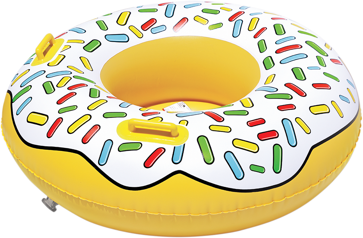 Bill's Exhausts AIRHEAD Sports Group donut towable boat accessory, bright circular water towable for fun on the water