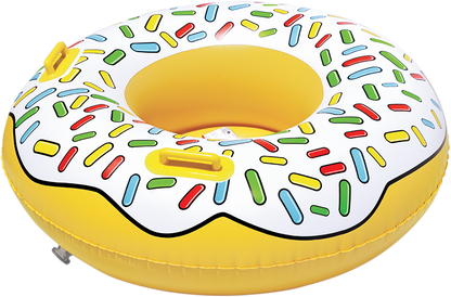 Bill's Exhausts AIRHEAD Sports Group donut towable boat accessory, bright circular water towable for fun on the water