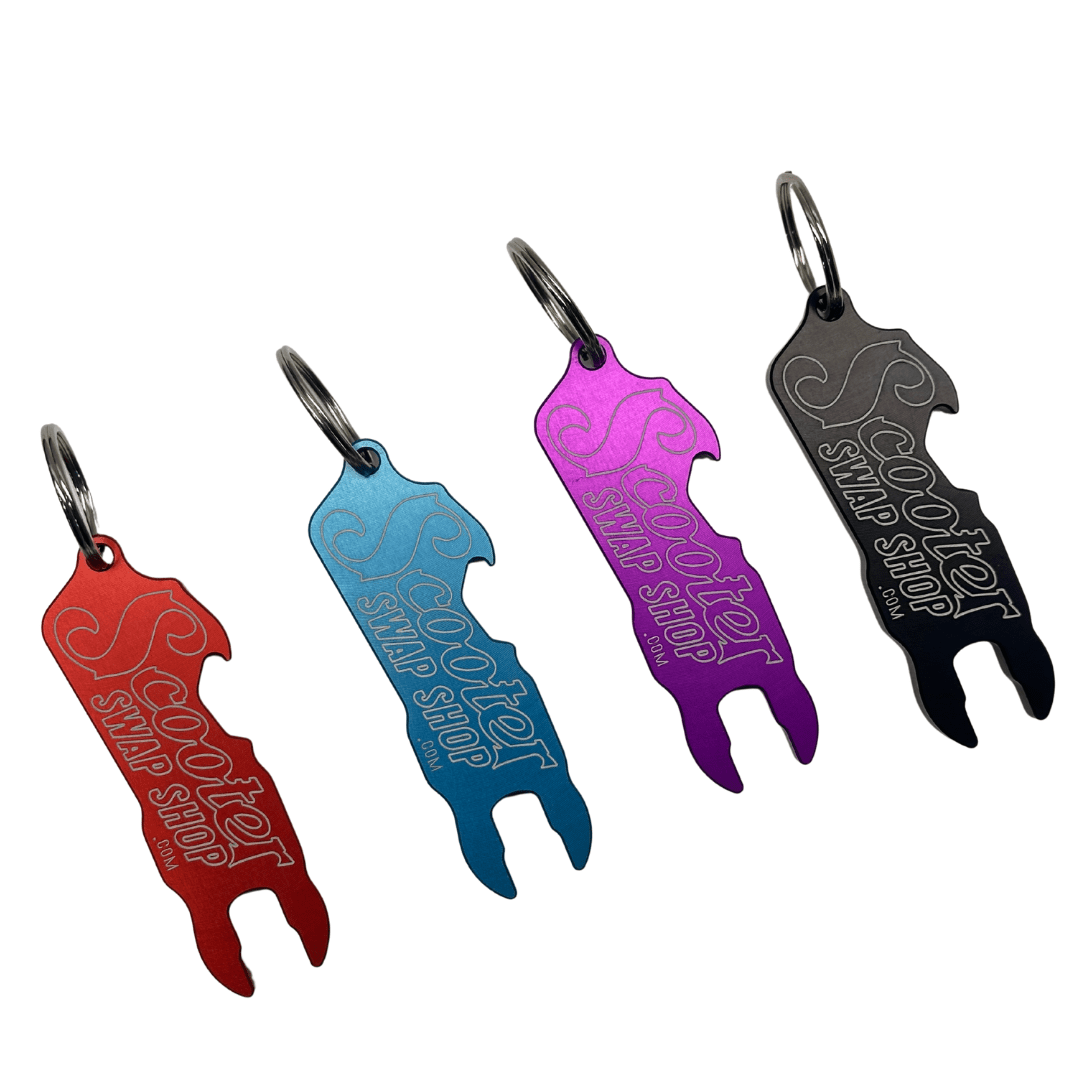 Billet 8mm/10mm Wrench Keychain - Howling Moto
