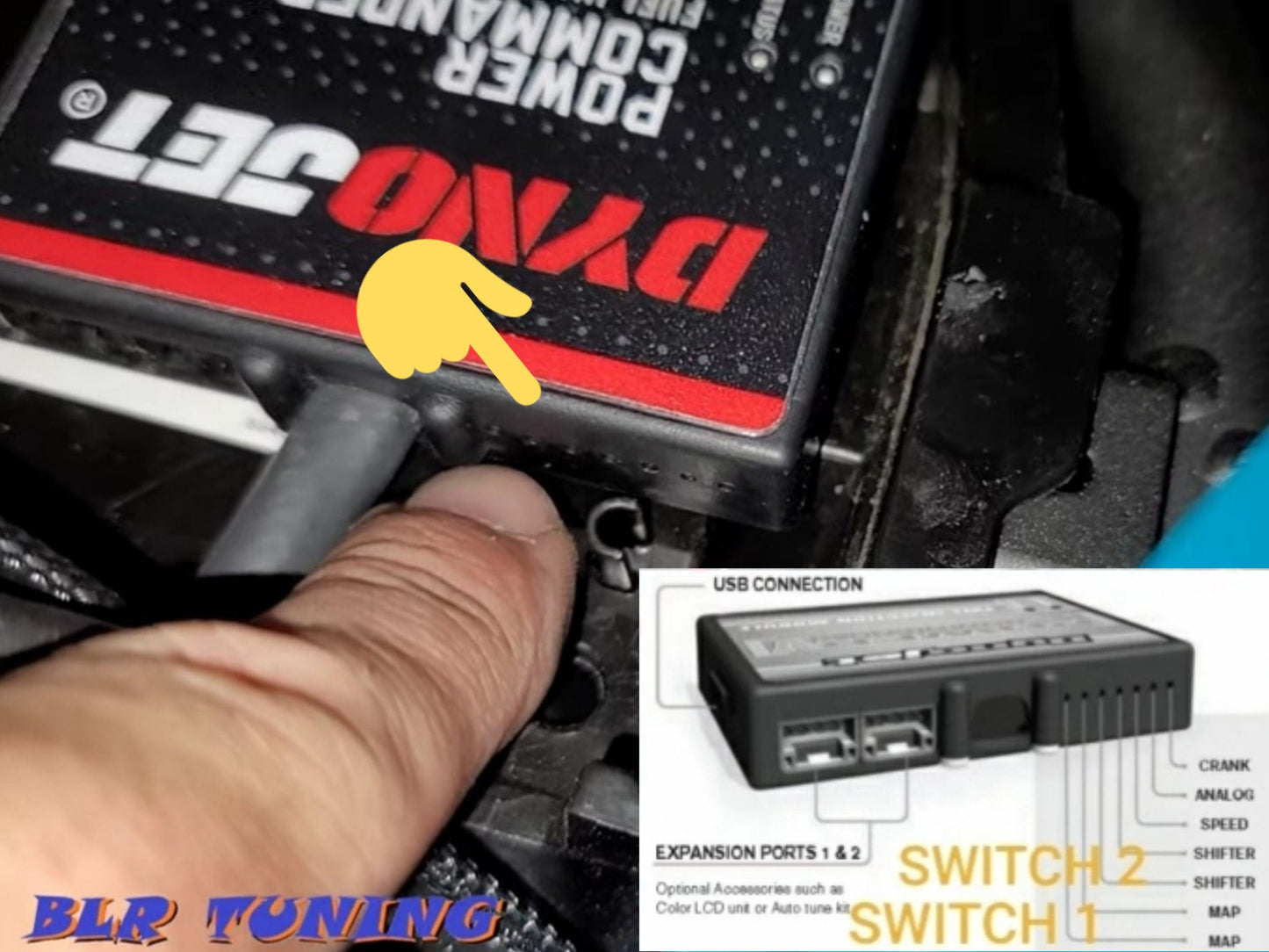 2-STEP LAUNCH CONTROL FOR PUSH TO FLASH OR PUSH TO PASS HIGH BEAM SWITCH FOR PCV OR PC6 FITS MOST MOTORCYCLES - Howling Moto