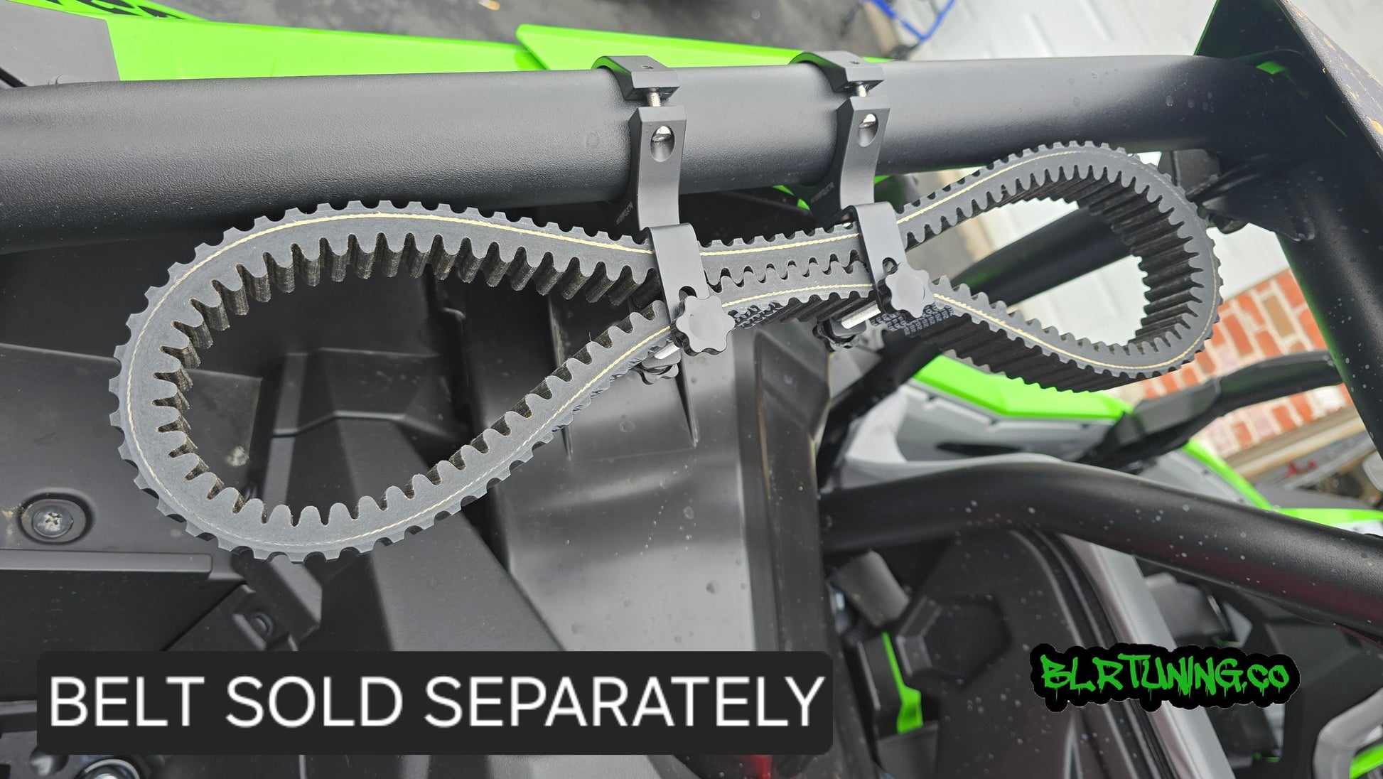 CVT Belt Holder – Roll Cage Mounted - fits 1.5 in - 2 in Roll Cage FOR UTV AND ATV - Howling Moto