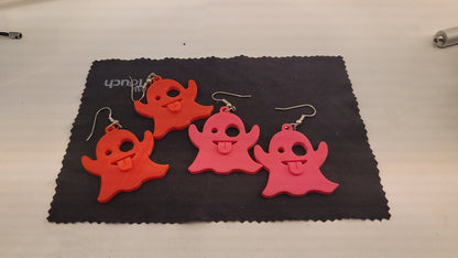 GHOST EMOJI EARRINGS - Howling Moto