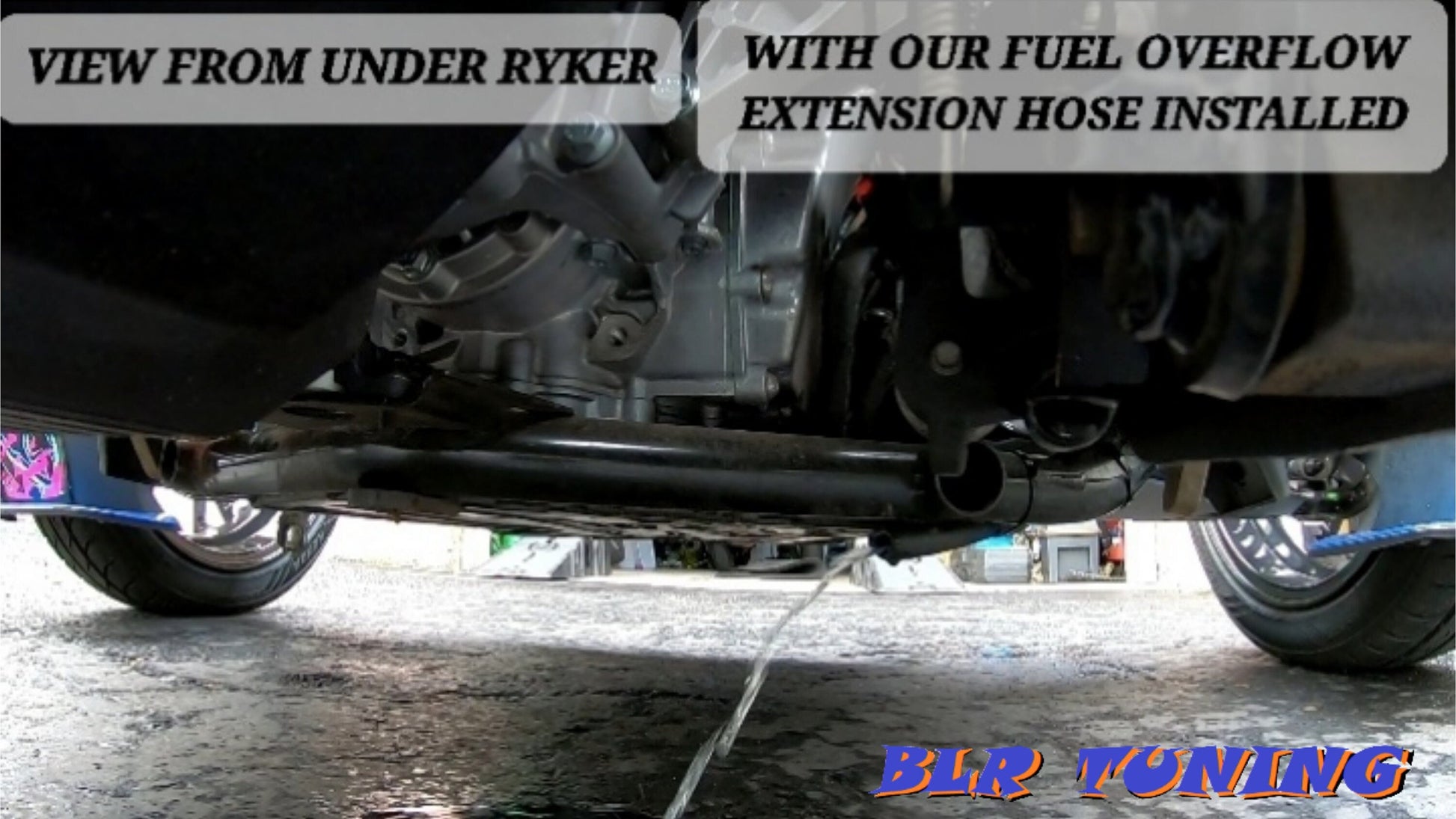CAN-AM RYKER Fuel Overflow Extension Hose Kit - Howling Moto