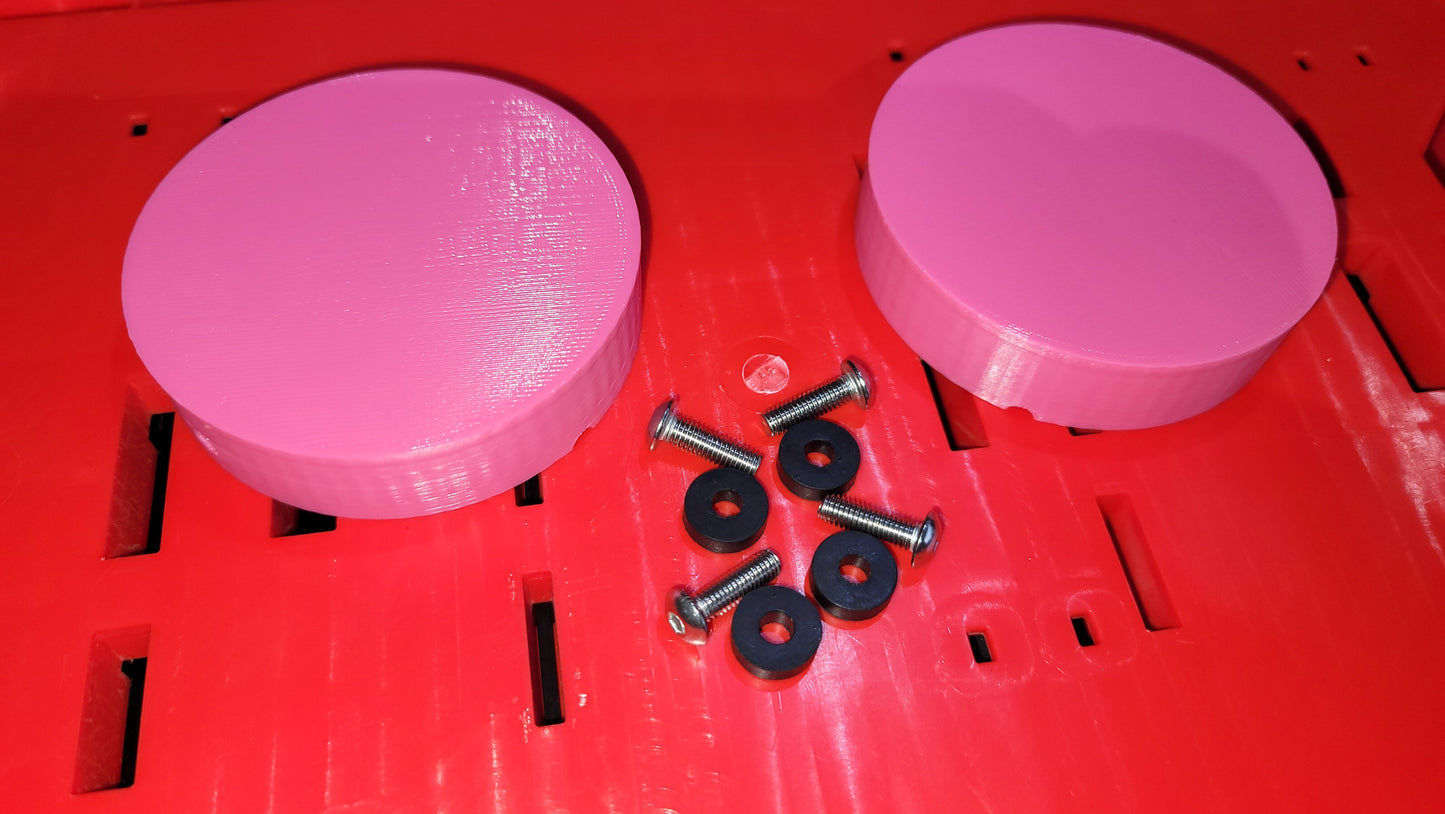FRONT HUB COVERS FOR CAN-AM RYKER sold as a set of 2 - Howling Moto