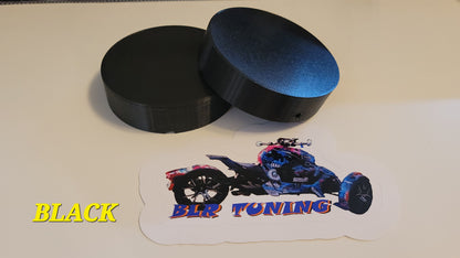 FRONT HUB COVERS FOR CAN-AM RYKER sold as a set of 2 - Howling Moto