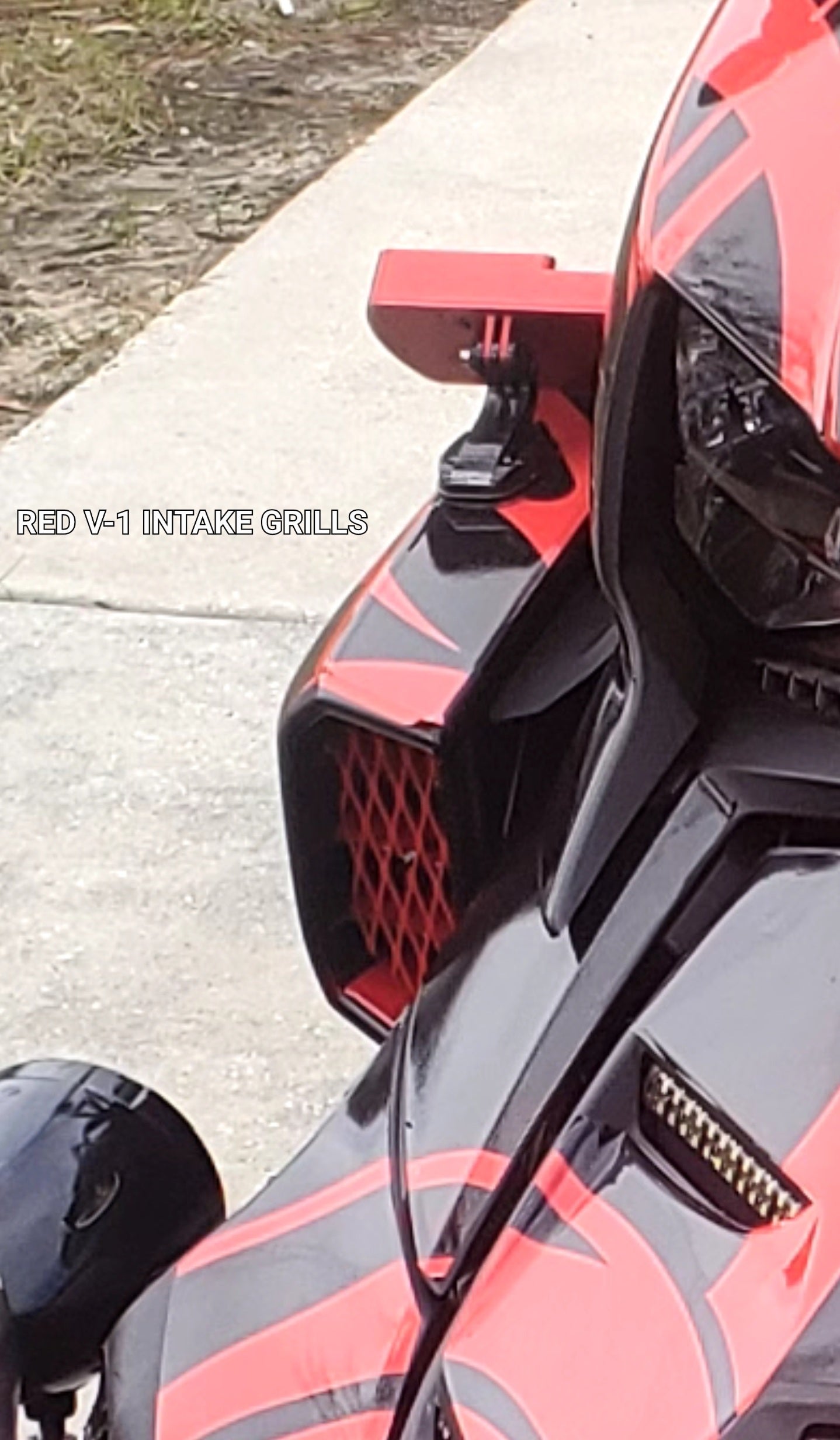 Can-Am Ryker Intake Protective Grills - Howling Moto