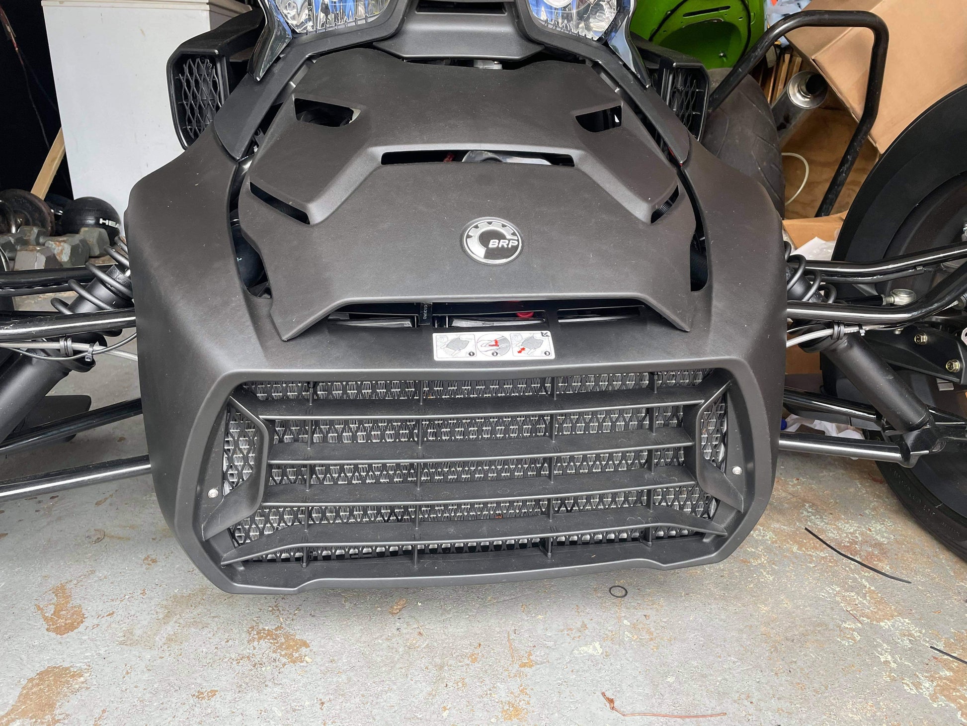 Can-Am Ryker Intake Protective Grills - Howling Moto