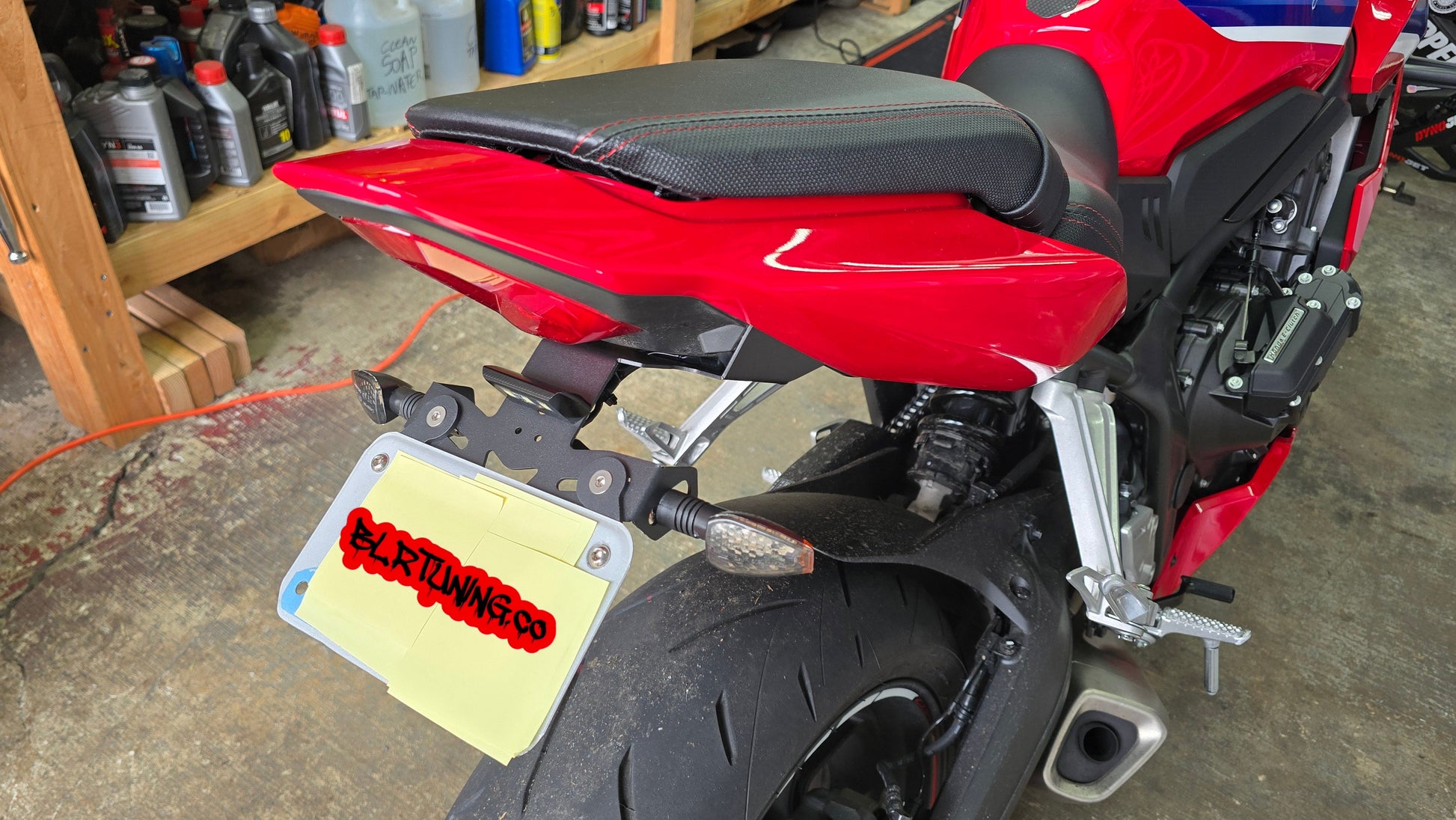HONDA CBR650R E-CLUTCH ALUMINUM TAIL TIDY FITS 2024 - 2025 - Howling Moto