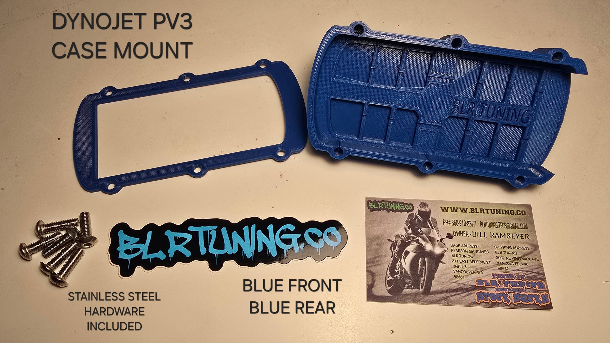 PV3 CASE MOUNT BY BLR TUNING FOR DYNOJET PV3 - Howling Moto