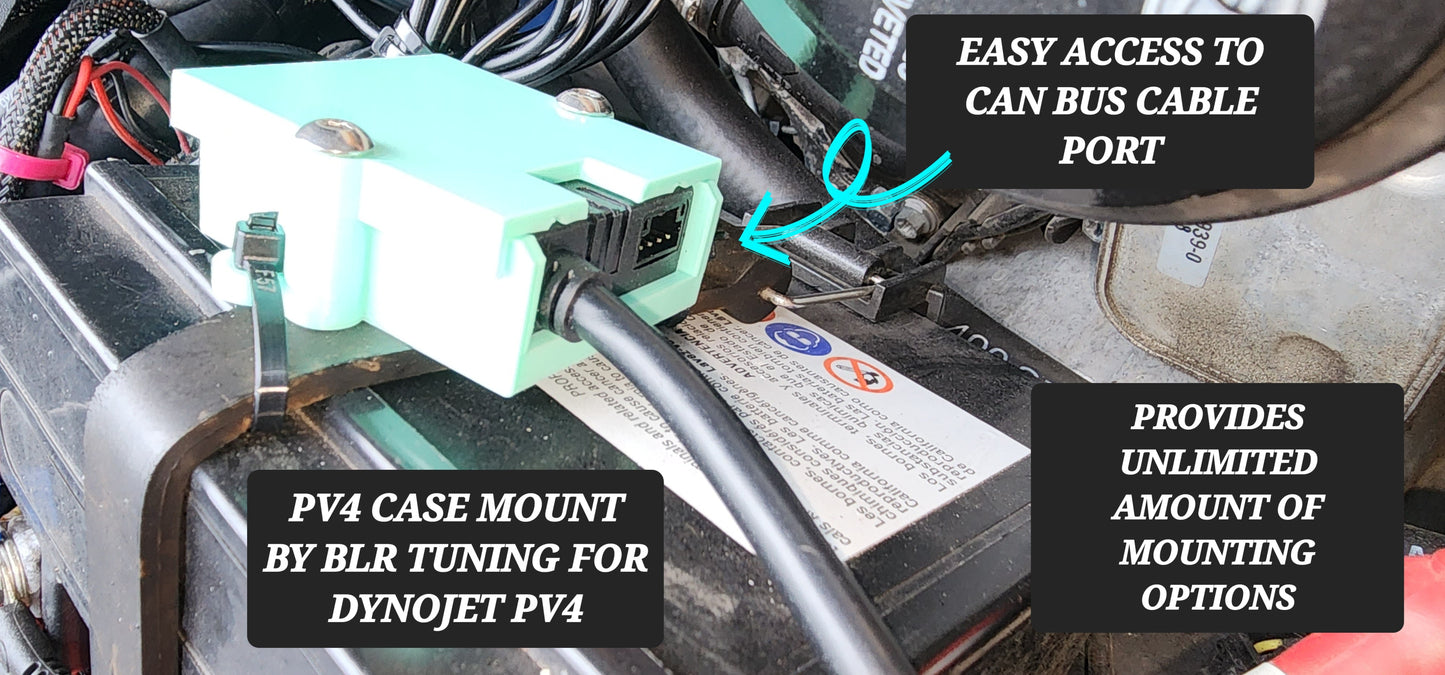 PV4 CASE MOUNT BY BLR TUNING FOR DYNOJET PV4 - Howling Moto
