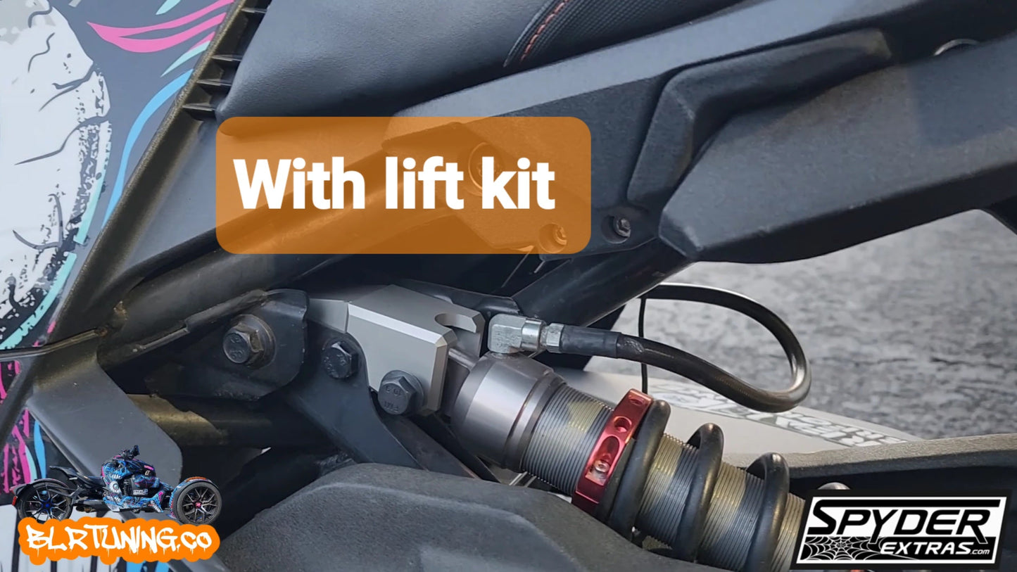 Can-am Ryker Rear Lift Kit (NOT for 2022 sport or 2022 Rally) shipping included - Howling Moto
