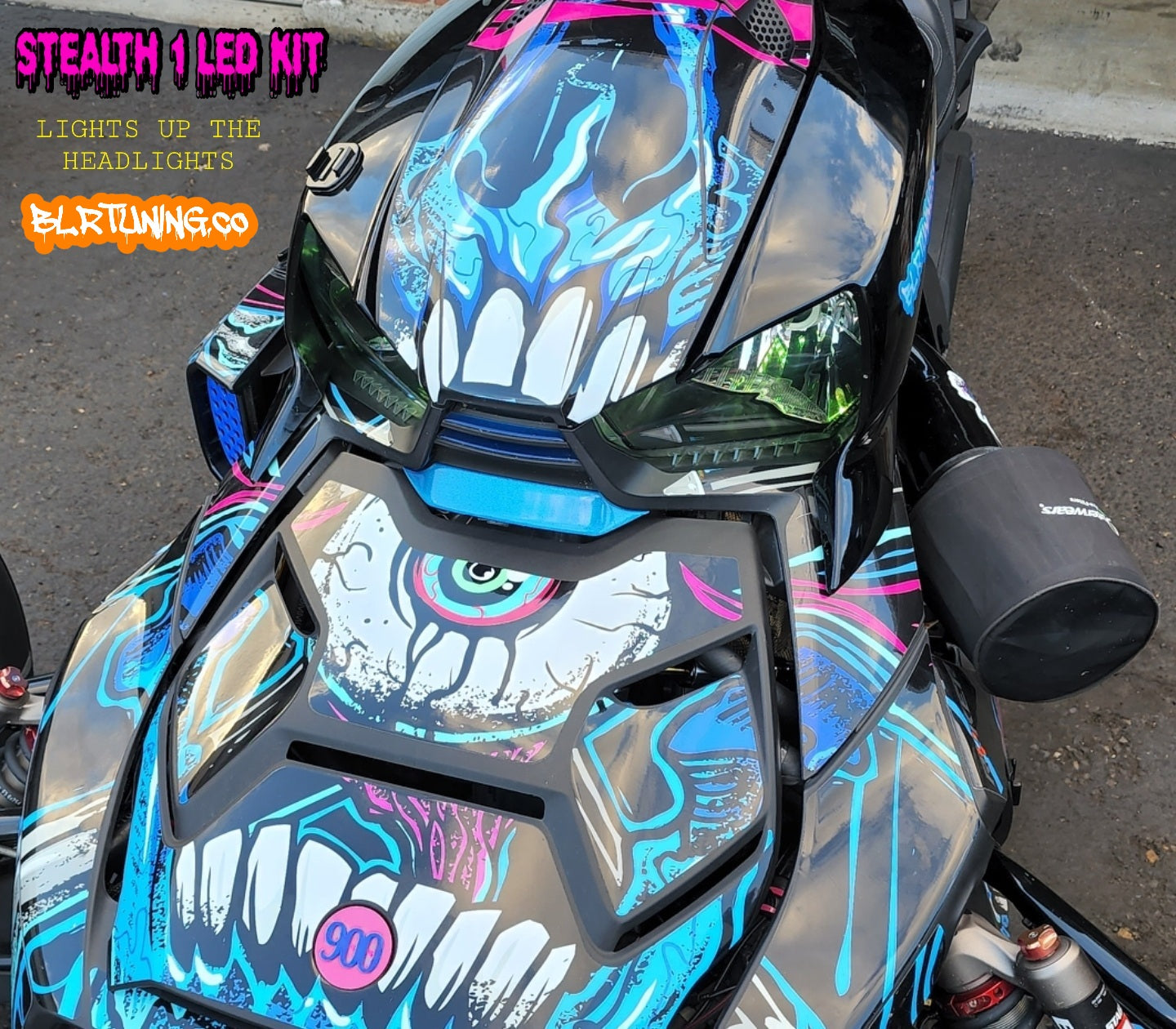 STEALTH 1 LED KIT FOR CAN-AM RYKER - Howling Moto