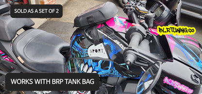 CAN-AM RYKER GAS TANK COVER ACCENT PANELS - Howling Moto