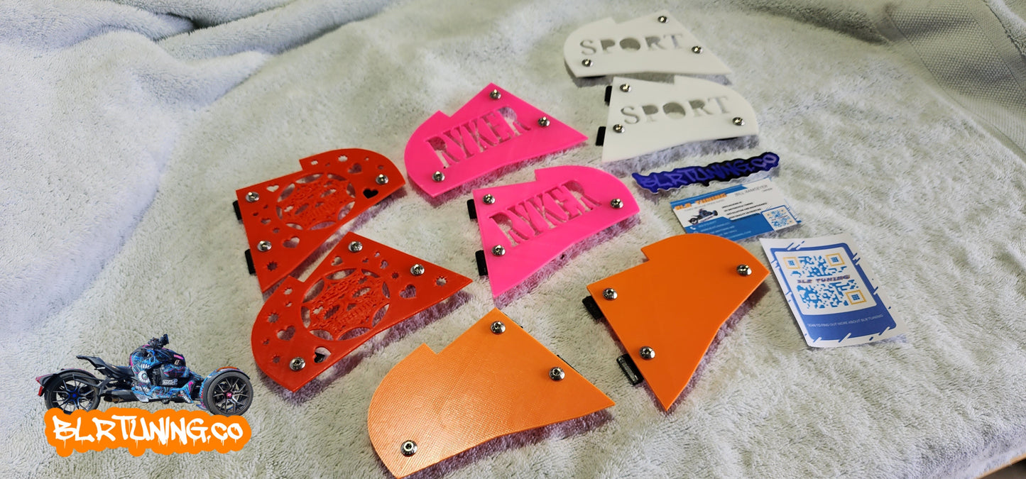 CAN-AM RYKER GAS TANK COVER ACCENT PANELS - Howling Moto