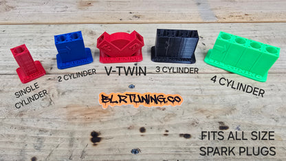 SPARK PLUG HOLDERS BY BLR TUNING - Howling Moto