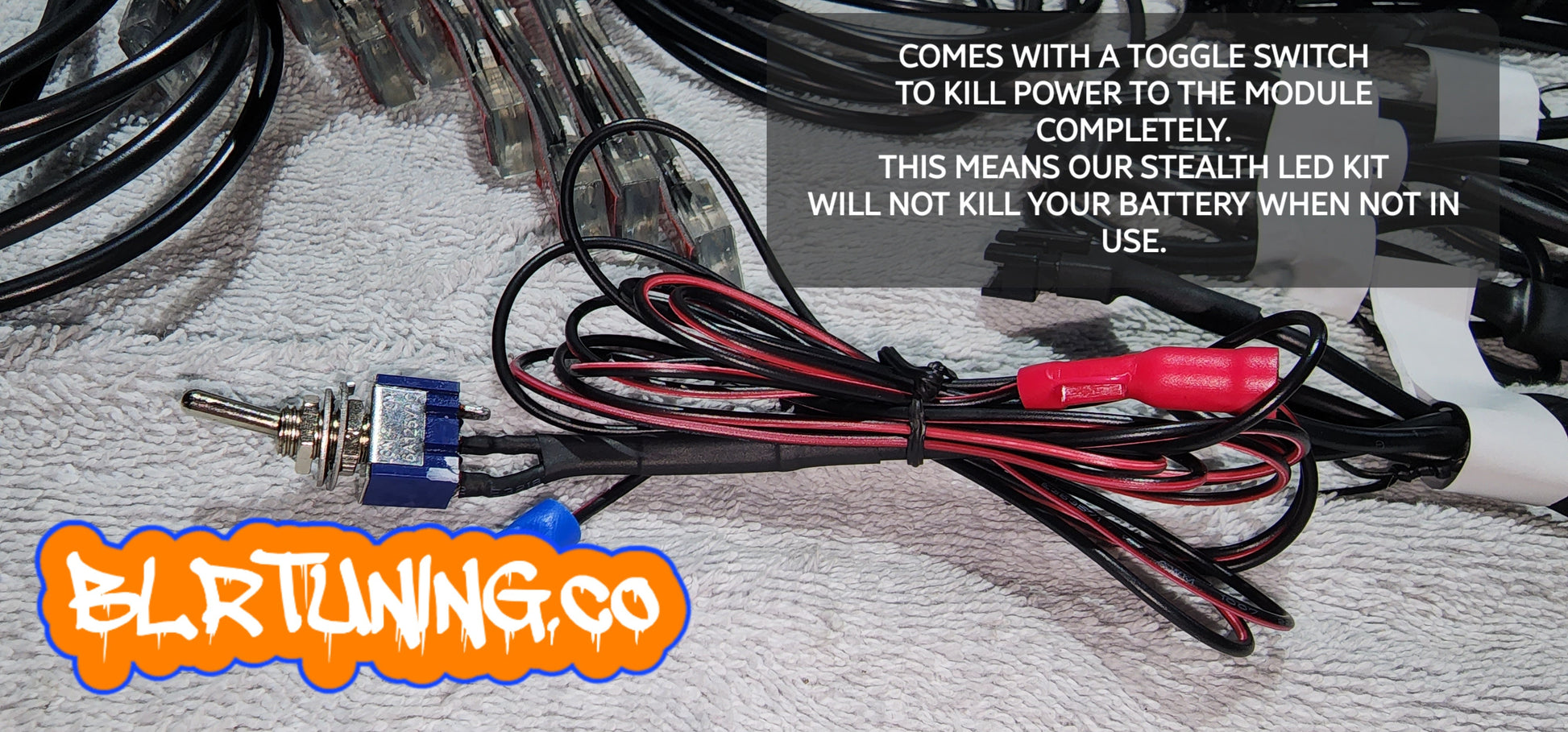 STEALTH LED KIT FOR NAKED AND SPORT BIKE - Howling Moto