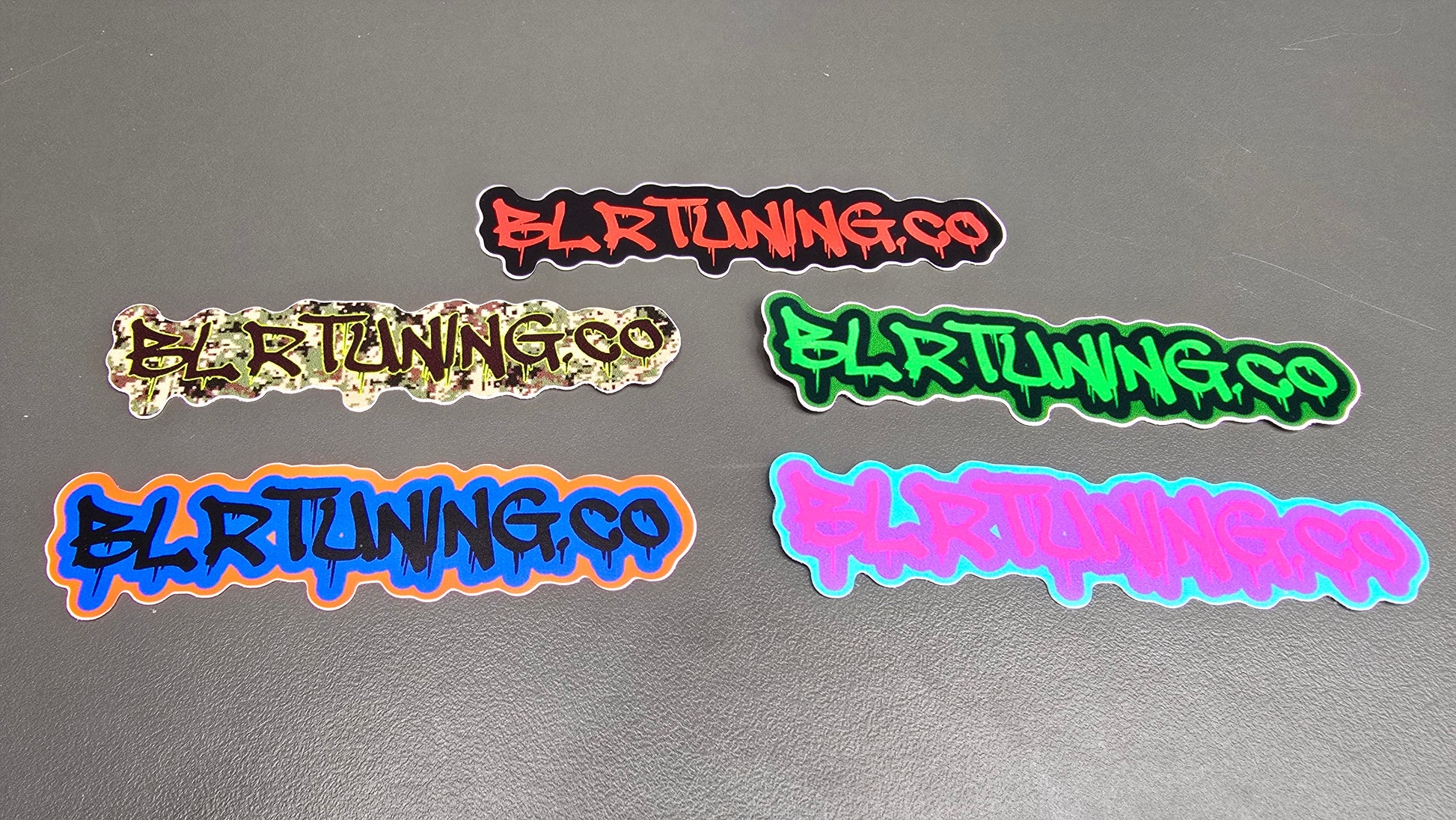 BLR TUNING VINYL DECALS RANDOM PACK OF FIVE - Howling Moto