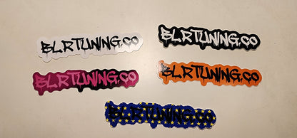 BLR TUNING VINYL DECALS RANDOM PACK OF FIVE - Howling Moto