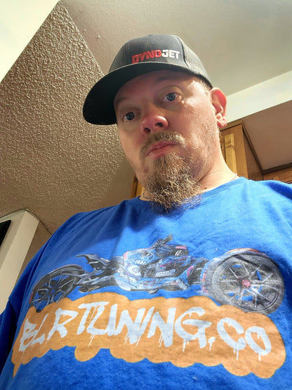 CREW NECK T-SHIRT BY BLR TUNING - Howling Moto