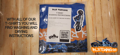 CREW NECK T-SHIRT BY BLR TUNING - Howling Moto