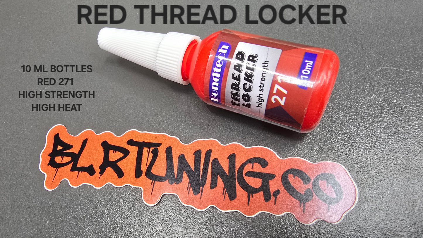 THREAD LOCKER RED 271 HIGH STRENGTH HIGH HEAT 10 ML BOTTLE - Howling Moto