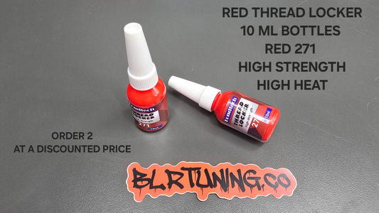 THREAD LOCKER RED 271 HIGH STRENGTH HIGH HEAT 10 ML BOTTLE - Howling Moto
