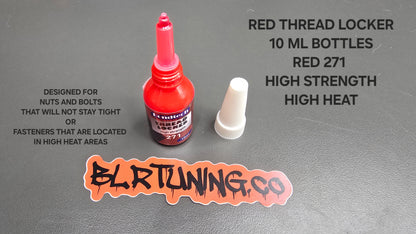 THREAD LOCKER RED 271 HIGH STRENGTH HIGH HEAT 10 ML BOTTLE - Howling Moto