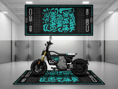 MPM Motorcycle Mat for BMW CE02 - MM4102 - Howling Moto