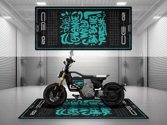 MPM Motorcycle Mat for BMW CE02 - MM4102 - Howling Moto