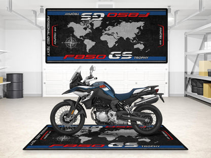MPM Motorcycle Mat for BMW F850 GS - MM7295 - Howling Moto