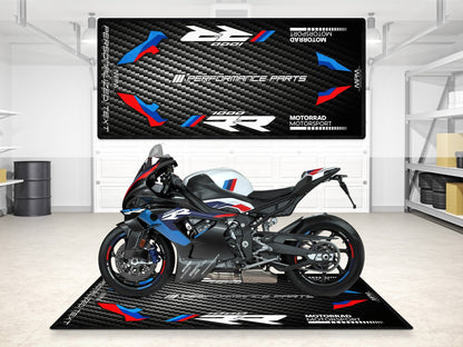 Motorcycle Mat for M1000RR Carbon Sportbike Motorcycle - MM7161 - Howling Moto