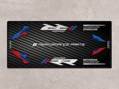 Motorcycle Mat for M1000RR Carbon Sportbike Motorcycle - MM7161 - Howling Moto