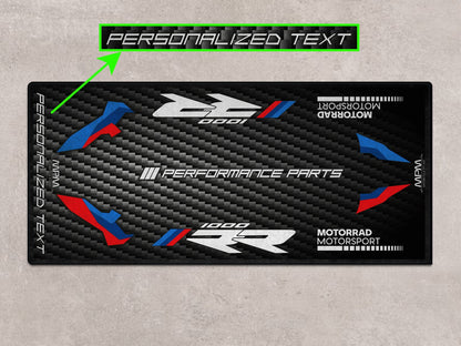 Motorcycle Mat for M1000RR Carbon Sportbike Motorcycle - MM7161 - Howling Moto