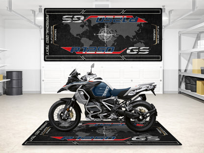 Motorcycle Mat for R1250GS Adventure Motorcycle - MM7247 - Howling Moto