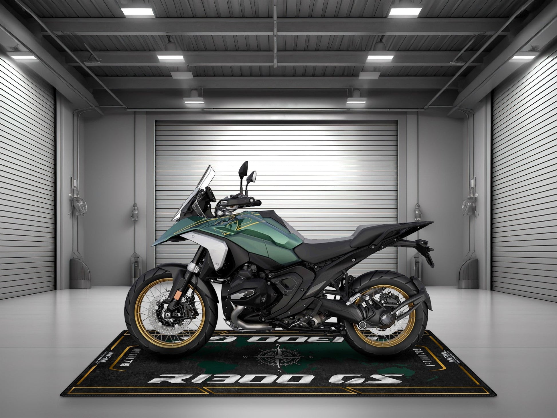 Motorcycle Mat for R1300 GS Motorcycle - MM4101 - Howling Moto