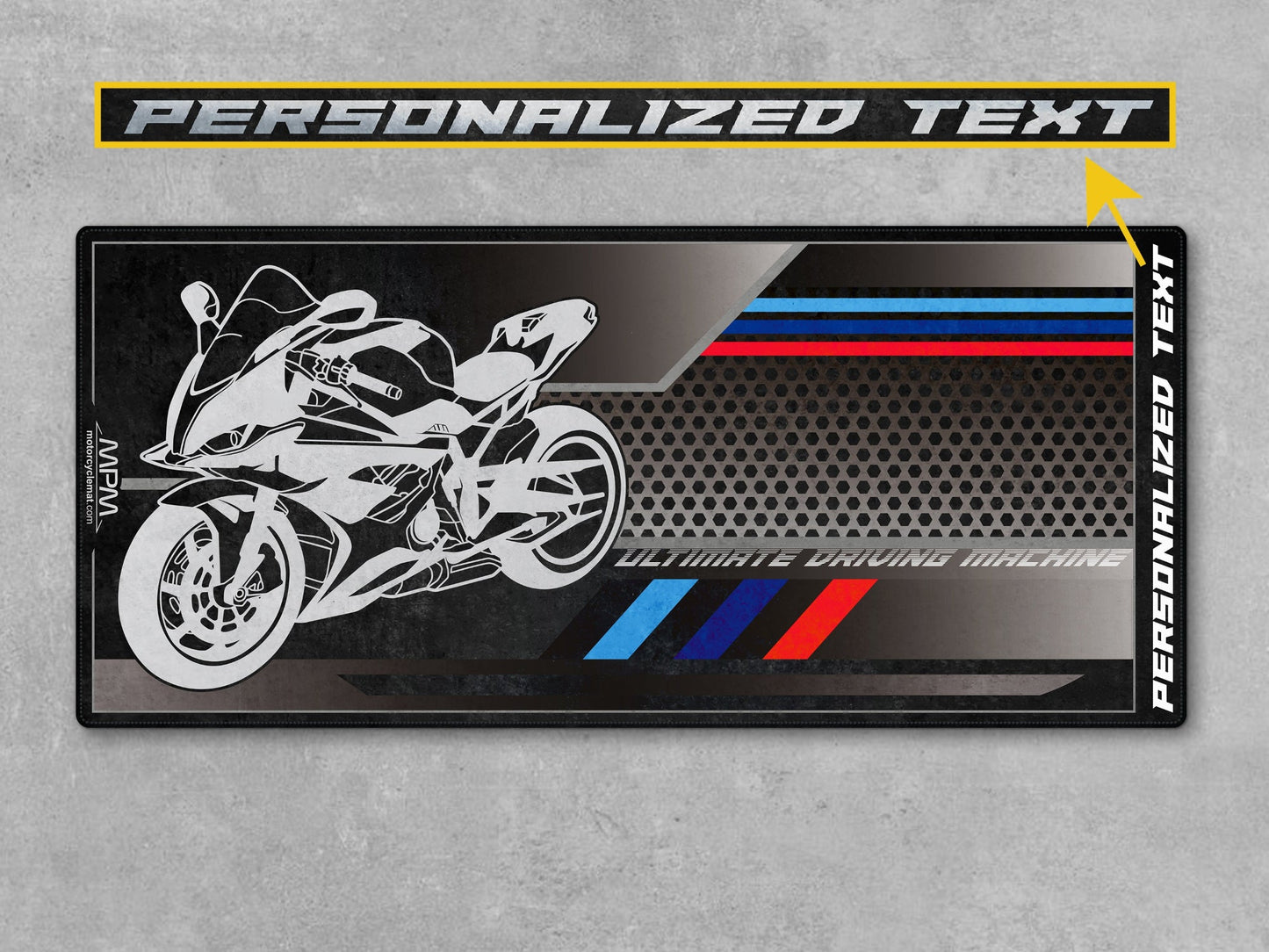 MPM Motorcycle Mat for BMW S1000RR - U502 - Howling Moto