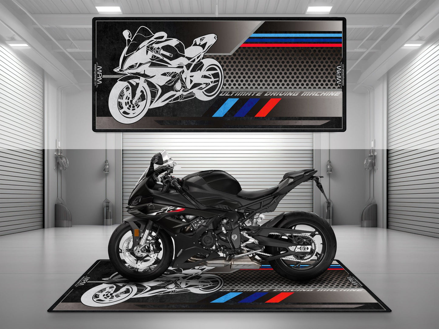 MPM Motorcycle Mat for BMW S1000RR - U502 - Howling Moto