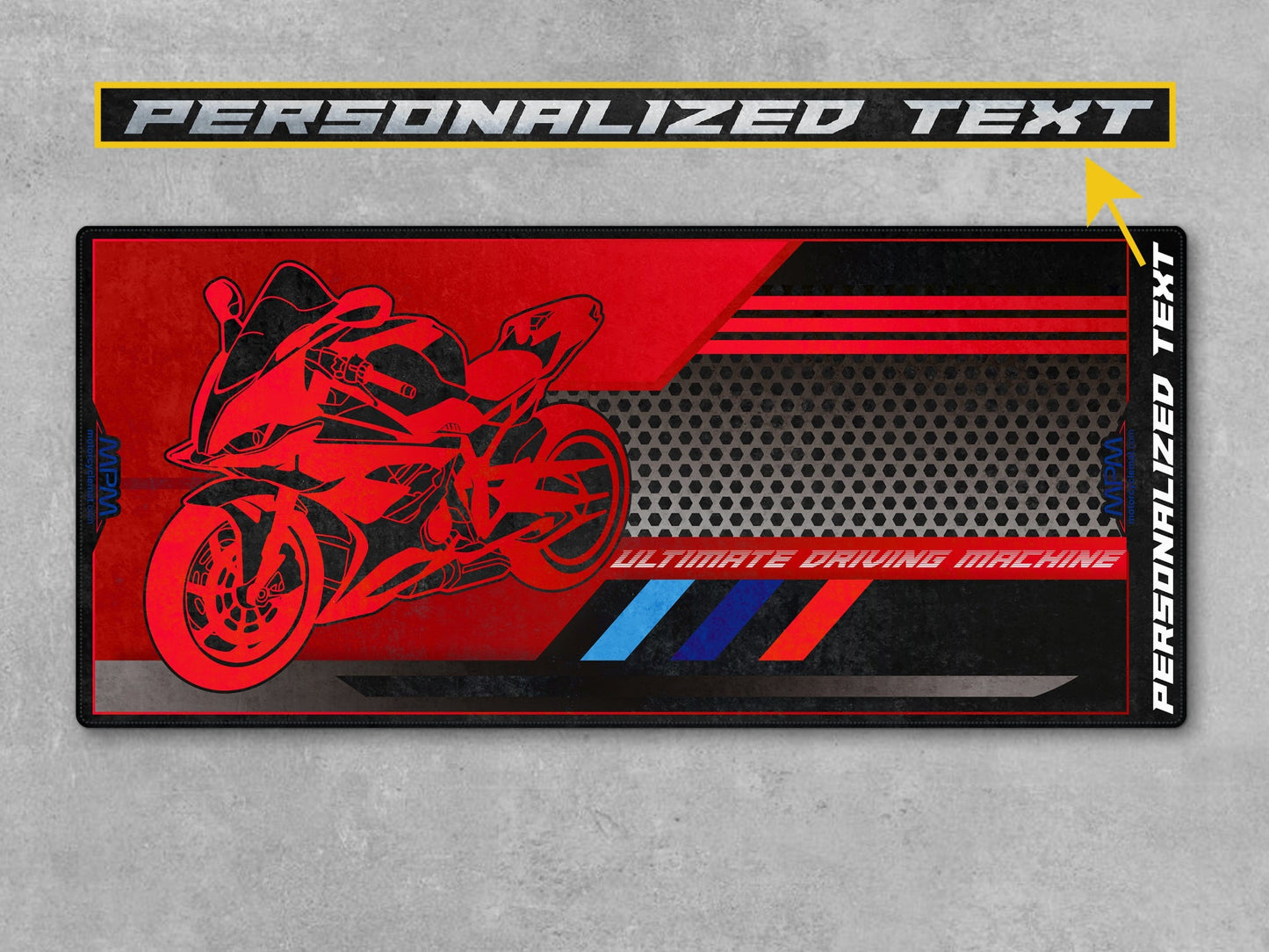MPM Motorcycle Mat for BMW S1000RR - U502 - Howling Moto