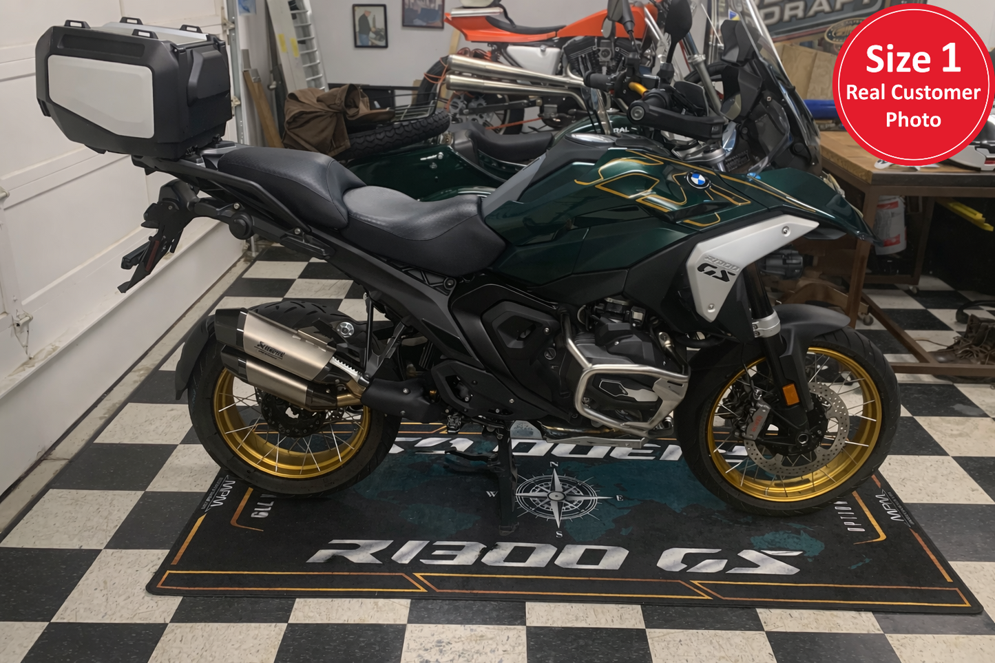 MPM Motorcycle Mat for BMW R 1300 GS - MM4101 - Howling Moto