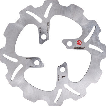 Braking Front Fixed Rotor for 2014-2020 Honda Grom and 2019-2021 Honda Monkey - Howling Moto