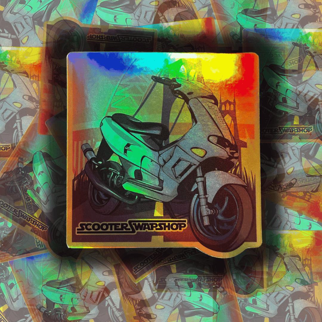 Bridge City HOLO Sticker - Howling Moto