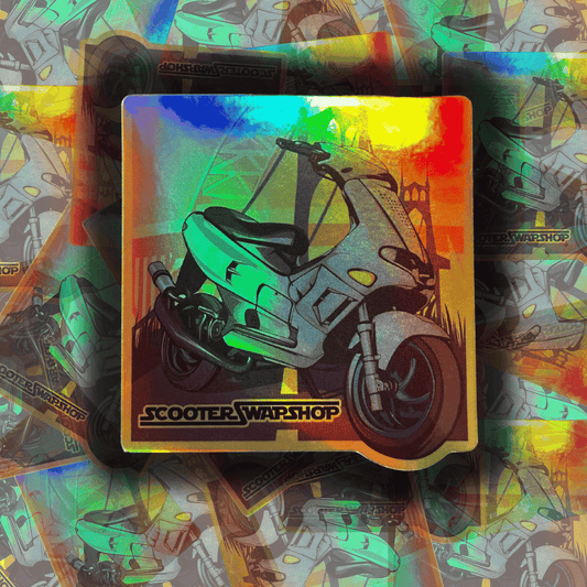 Bridge City HOLO Sticker - Howling Moto