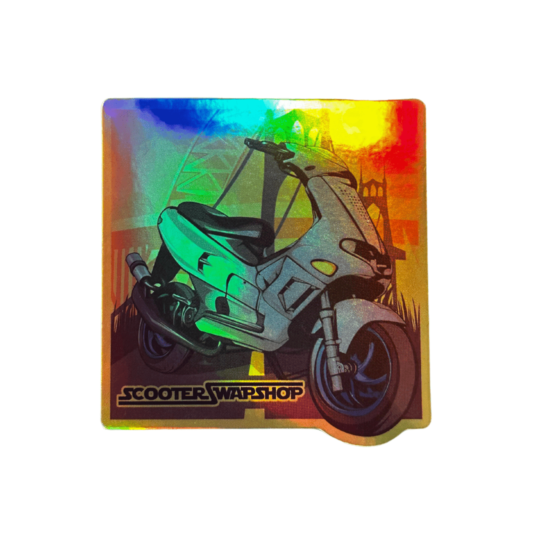 Bridge City HOLO Sticker - Howling Moto