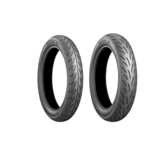 Bridgestone Battlax SC Tires - 12" - Howling Moto