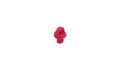 Onewheel Pint charger port plug in burgundy silicone dust cover for Onewheel electric skateboard charger port.
